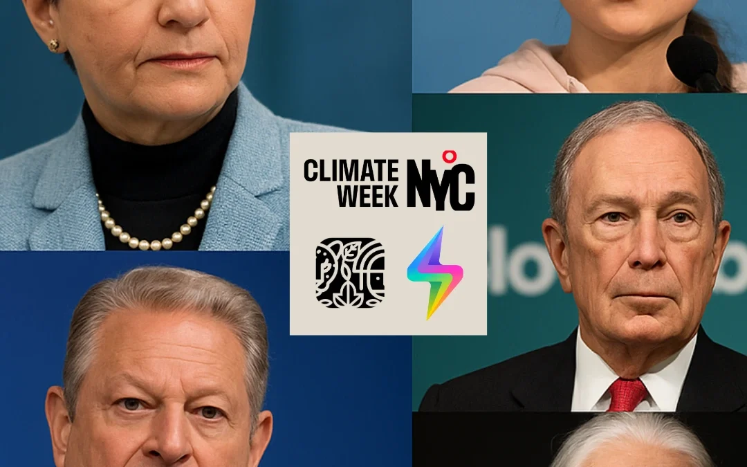 The most influential figures of Climate Week NYC